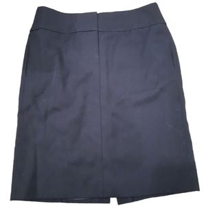 J. Crew Navy Blue Pencil skirt size 6P